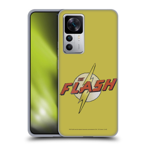 The Flash DC Comics Fast Fashion Logo Soft Gel Case for Xiaomi 12T 5G / 12T Pro 5G / Redmi K50 Ultra 5G
