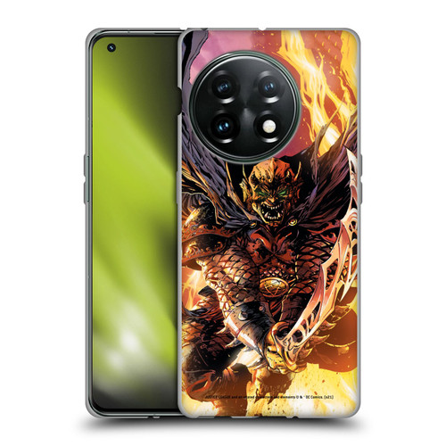 Justice League DC Comics Dark Comic Art Etrigan Demon Knights Soft Gel Case for OnePlus 11 5G
