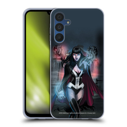 Justice League DC Comics Dark Comic Art Zatanna Futures End #1 Soft Gel Case for Samsung Galaxy A15