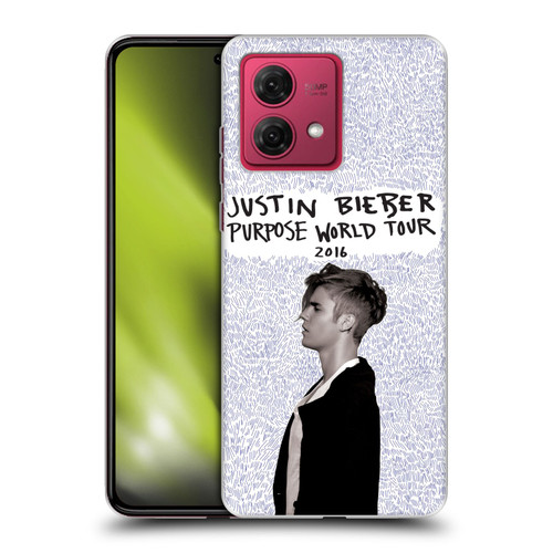 Justin Bieber Purpose World Tour 2016 Soft Gel Case for Motorola Moto G84 5G