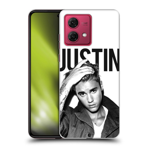 Justin Bieber Purpose Calendar Black And White Soft Gel Case for Motorola Moto G84 5G