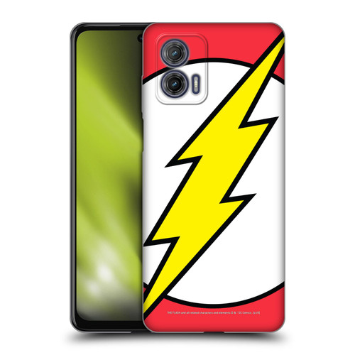 The Flash DC Comics Logo Oversized Soft Gel Case for Motorola Moto G73 5G