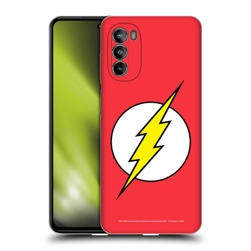 The Flash DC Comics Logo Plain Soft Gel Case for Motorola Moto G82 5G