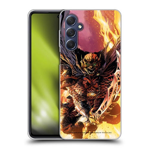 Justice League DC Comics Dark Comic Art Etrigan Demon Knights Soft Gel Case for Samsung Galaxy M54 5G