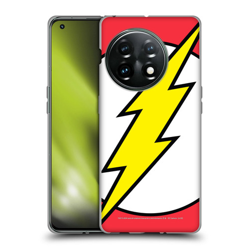 The Flash DC Comics Logo Oversized Soft Gel Case for OnePlus 11 5G