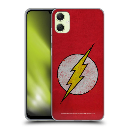 The Flash DC Comics Logo Distressed Look Soft Gel Case for Samsung Galaxy A05