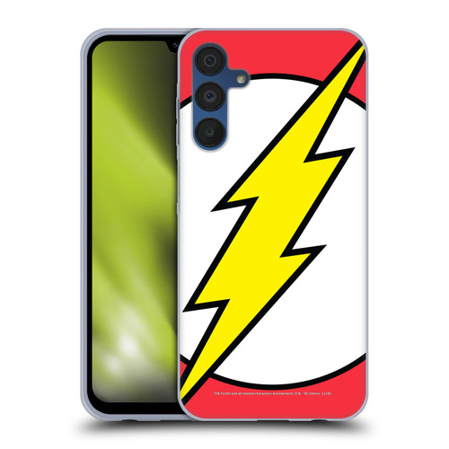 The Flash DC Comics Logo Oversized Soft Gel Case for Samsung Galaxy A15