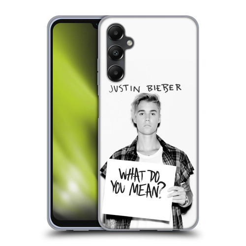 Justin Bieber Purpose What Do You Mean Photo Soft Gel Case for Samsung Galaxy A05s