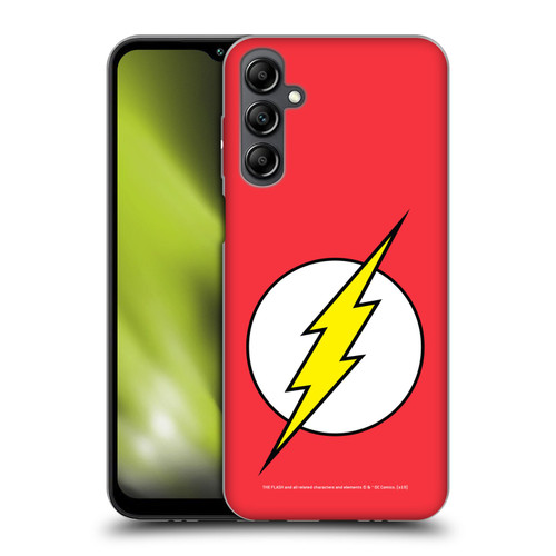 The Flash DC Comics Logo Plain Soft Gel Case for Samsung Galaxy M14 5G