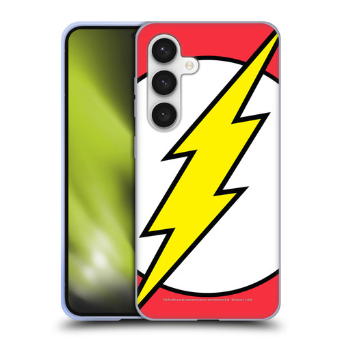 The Flash DC Comics Logo Oversized Soft Gel Case for Samsung Galaxy S24 5G