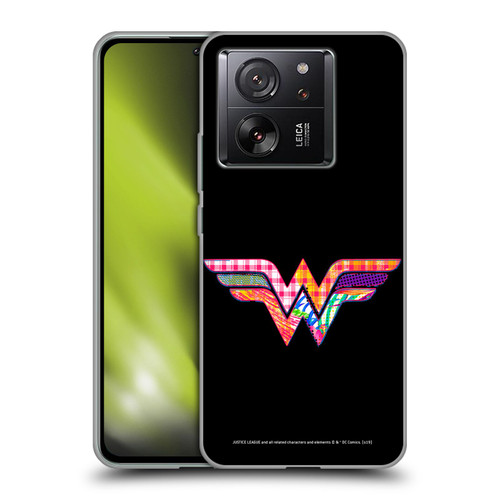Justice League DC Comics Dark Electric Pop Icons Wonder Woman Soft Gel Case for Xiaomi 13T 5G / 13T Pro 5G