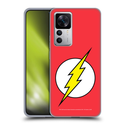 The Flash DC Comics Logo Plain Soft Gel Case for Xiaomi 12T 5G / 12T Pro 5G / Redmi K50 Ultra 5G