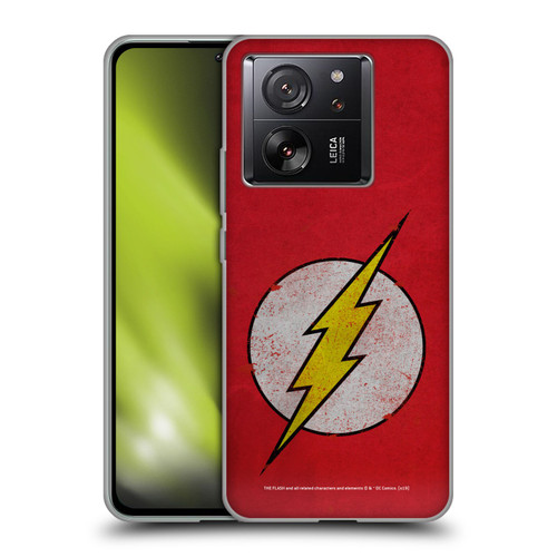 The Flash DC Comics Logo Distressed Look Soft Gel Case for Xiaomi 13T 5G / 13T Pro 5G