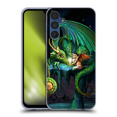 Rose Khan Dragons Green Time Soft Gel Case for Samsung Galaxy A15