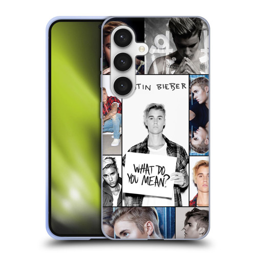 Justin Bieber Purpose Grid Poster Soft Gel Case for Samsung Galaxy S24 5G