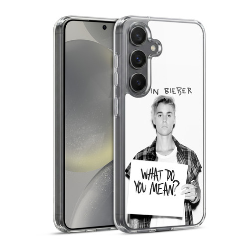 Justin Bieber Purpose What Do You Mean Photo Soft Gel Case for Samsung Galaxy S24 5G & MagSafe