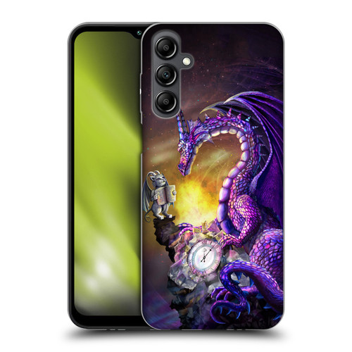 Rose Khan Dragons Purple Time Soft Gel Case for Samsung Galaxy M14 5G