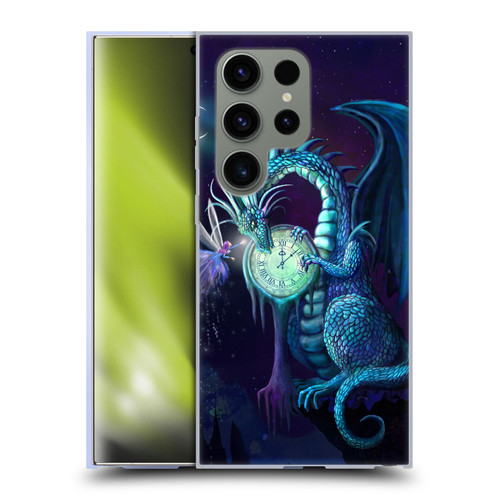 Rose Khan Dragons Blue Time Soft Gel Case for Samsung Galaxy S24 Ultra 5G
