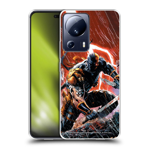 Justice League DC Comics Deathstroke Comic Art Vol. 1 Gods Of War Soft Gel Case for Xiaomi 13 Lite 5G