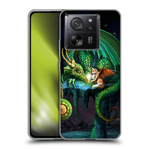 Rose Khan Dragons Green Time Soft Gel Case for Xiaomi 13T 5G / 13T Pro 5G