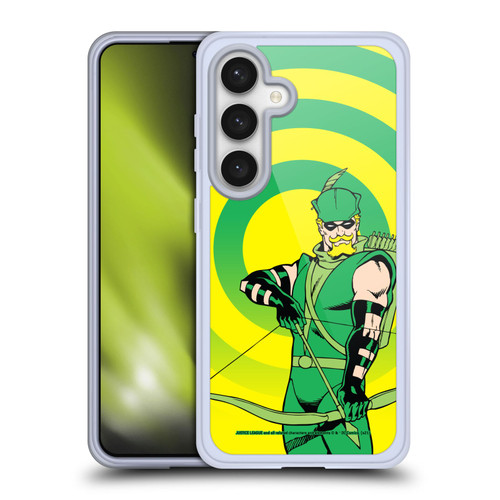 Justice League DC Comics Green Arrow Comic Art Classic Soft Gel Case for Samsung Galaxy S24 5G