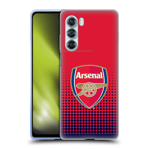 Arsenal FC Crest 2 Fade Soft Gel Case for Motorola Edge S30 / Moto G200 5G
