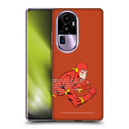 The Flash DC Comics Vintage Double Soft Gel Case for OPPO Reno10 Pro+