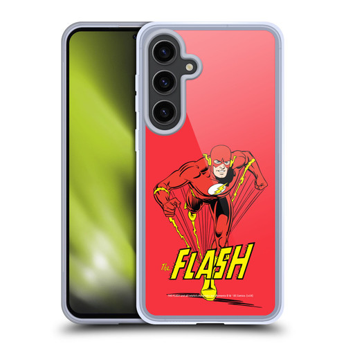 The Flash DC Comics Vintage Speedster Soft Gel Case for Samsung Galaxy S24+ 5G