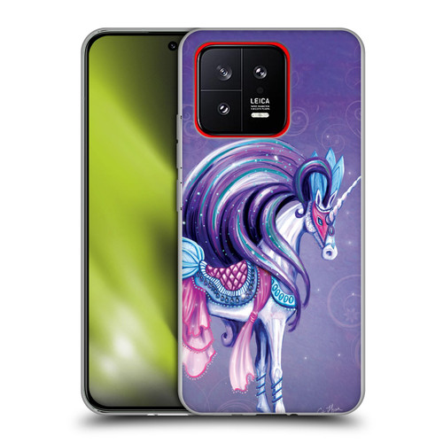 Rose Khan Unicorns White And Purple Soft Gel Case for Xiaomi 13 5G