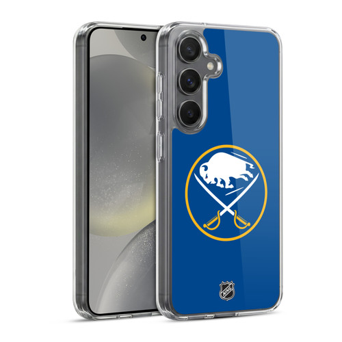 NHL Buffalo Sabres Plain Soft Gel Case for Samsung Galaxy S24 5G