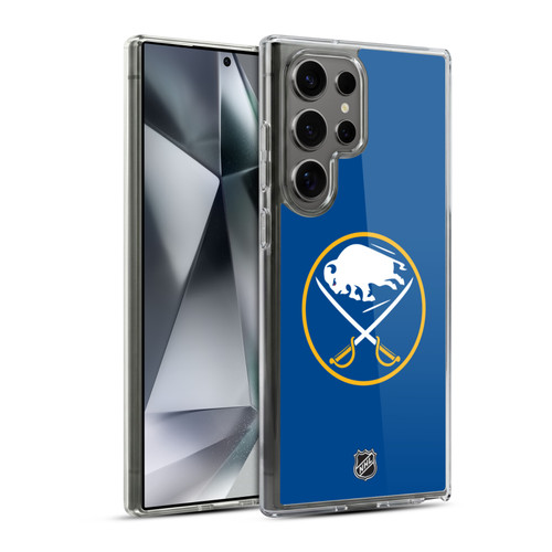 NHL Buffalo Sabres Plain Soft Gel Case for Samsung Galaxy S24 Ultra 5G