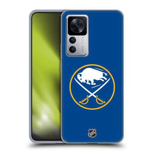 NHL Buffalo Sabres Plain Soft Gel Case for Xiaomi 12T 5G / 12T Pro 5G / Redmi K50 Ultra 5G