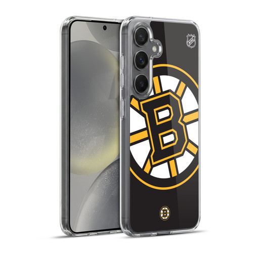 NHL Boston Bruins Oversized Soft Gel Case for Samsung Galaxy S24+ 5G & MagSafe