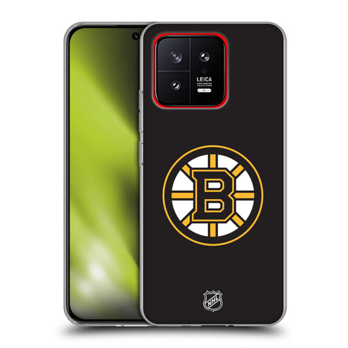 NHL Boston Bruins Plain Soft Gel Case for Xiaomi 13 5G