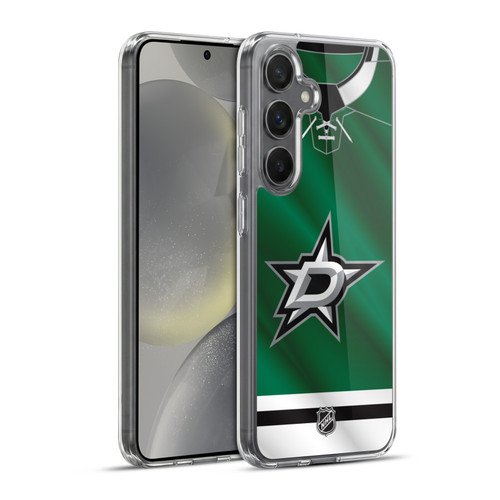 NHL Dallas Stars Jersey Soft Gel Case for Samsung Galaxy S24+ 5G