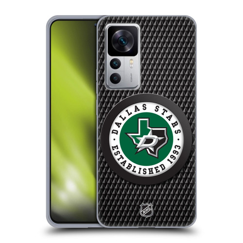NHL Dallas Stars Puck Texture Soft Gel Case for Xiaomi 12T 5G / 12T Pro 5G / Redmi K50 Ultra 5G
