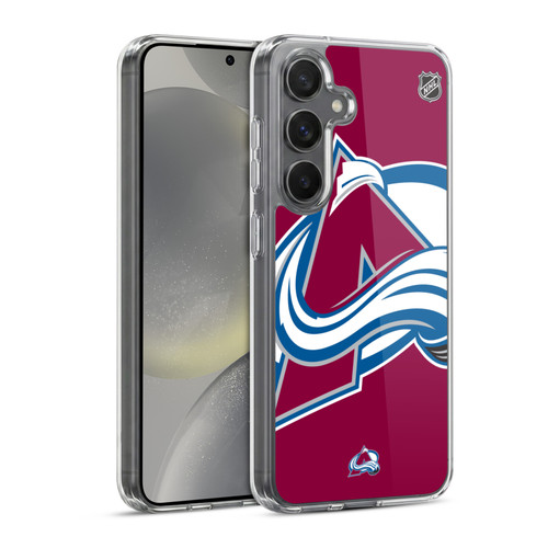 NHL Colorado Avalanche Oversized Soft Gel Case for Samsung Galaxy S24 5G & MagSafe