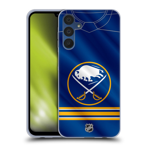 NHL Buffalo Sabres Jersey Soft Gel Case for Samsung Galaxy A15