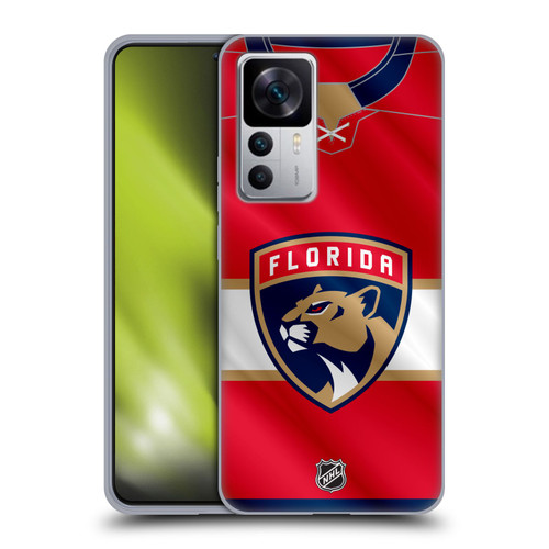 NHL Florida Panthers Jersey Soft Gel Case for Xiaomi 12T 5G / 12T Pro 5G / Redmi K50 Ultra 5G