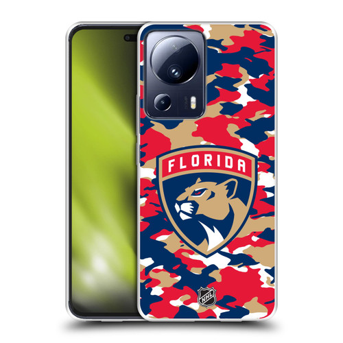 NHL Florida Panthers Camouflage Soft Gel Case for Xiaomi 13 Lite 5G
