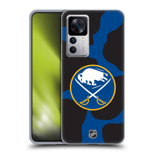 NHL Buffalo Sabres Cow Pattern Soft Gel Case for Xiaomi 12T 5G / 12T Pro 5G / Redmi K50 Ultra 5G