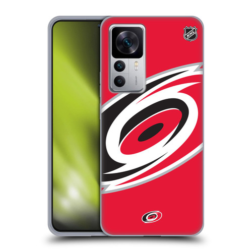 NHL Carolina Hurricanes Oversized Soft Gel Case for Xiaomi 12T 5G / 12T Pro 5G / Redmi K50 Ultra 5G