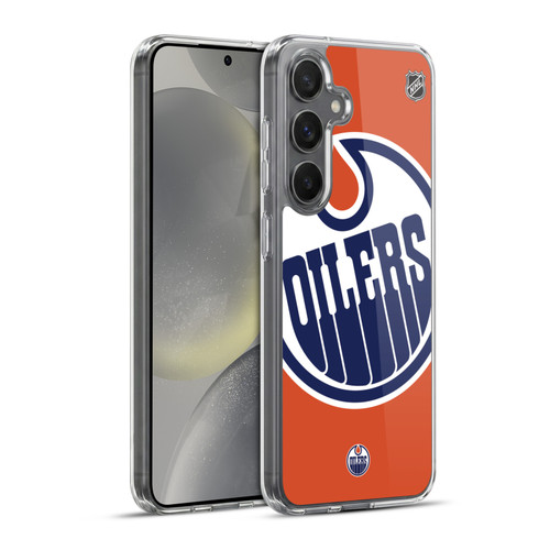 NHL Edmonton Oilers Oversized Soft Gel Case for Samsung Galaxy S24+ 5G & MagSafe