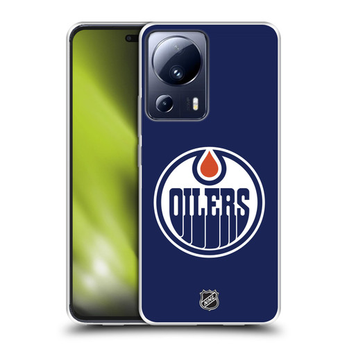 NHL Edmonton Oilers Plain Soft Gel Case for Xiaomi 13 Lite 5G