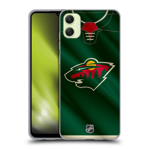 NHL Minnesota Wild Jersey Soft Gel Case for Samsung Galaxy A05