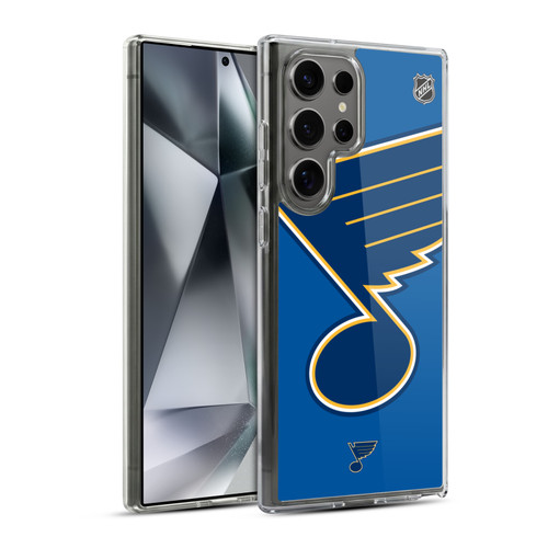 NHL St Louis Blues Oversized Soft Gel Case for Samsung Galaxy S24 Ultra 5G & MagSafe