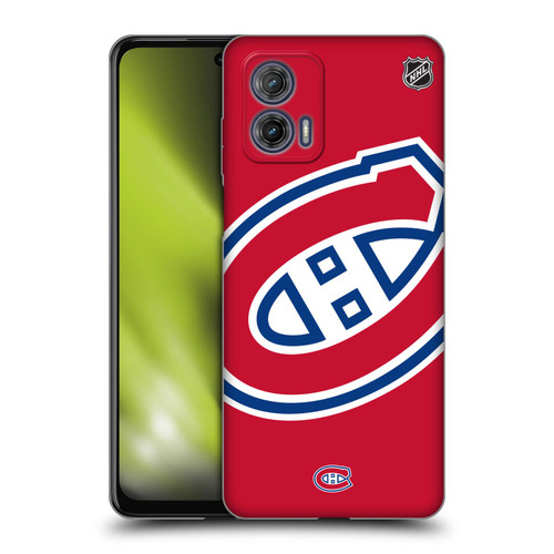 NHL Montreal Canadiens Oversized Soft Gel Case for Motorola Moto G73 5G