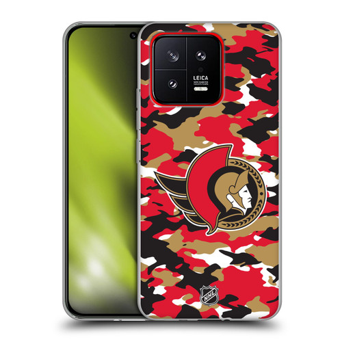 NHL Ottawa Senators Camouflage Soft Gel Case for Xiaomi 13 5G
