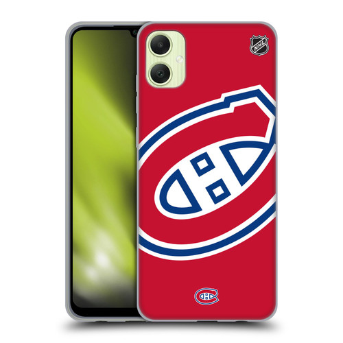 NHL Montreal Canadiens Oversized Soft Gel Case for Samsung Galaxy A05