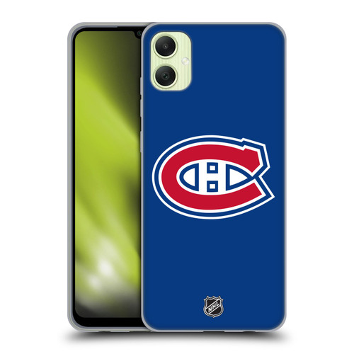 NHL Montreal Canadiens Plain Soft Gel Case for Samsung Galaxy A05